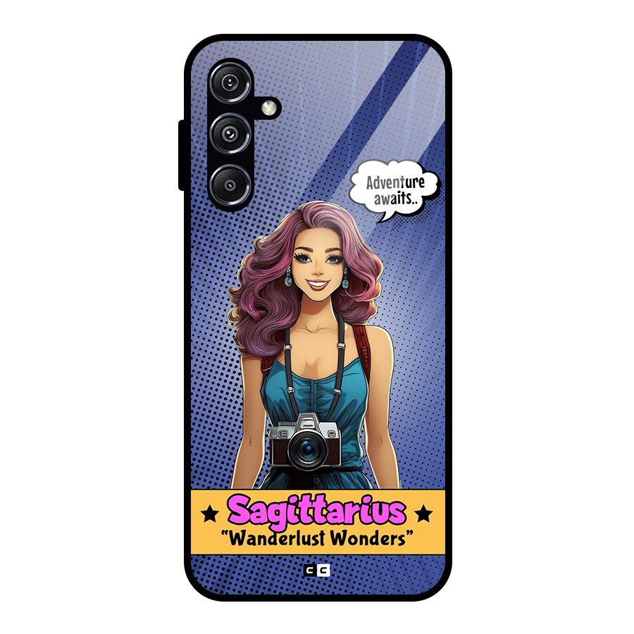 Wonderful Sagittarius Glass Back Case for Galaxy M34 5G
