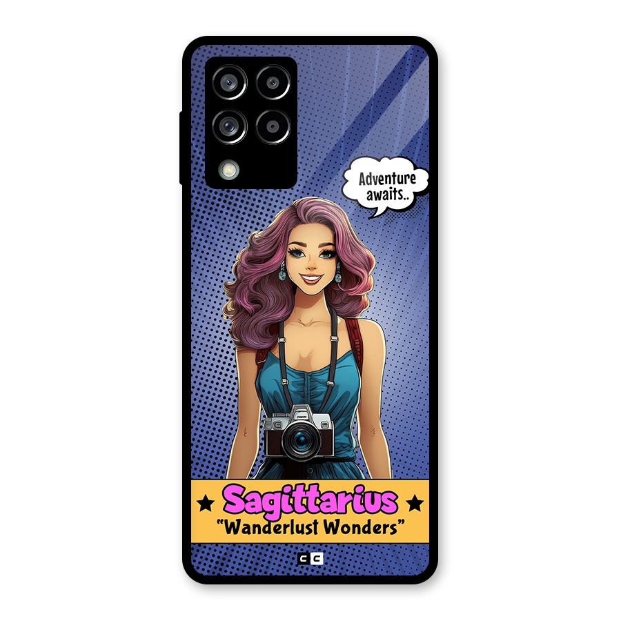 Wonderful Sagittarius Glass Back Case for Galaxy M53 5G