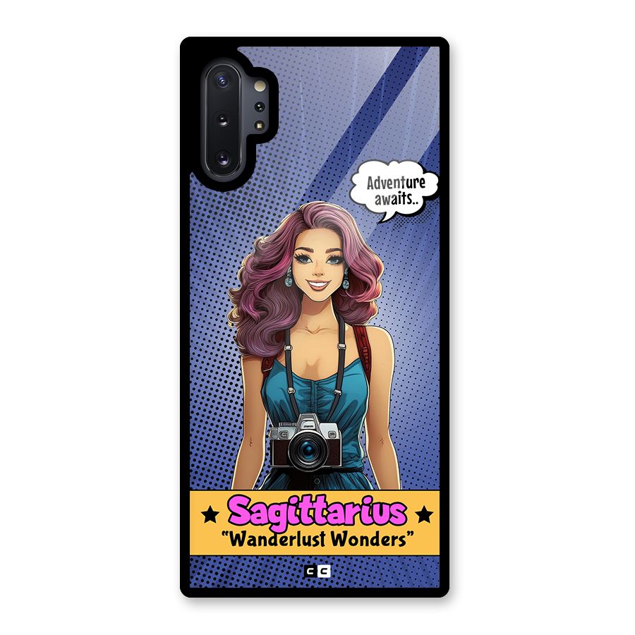 Wonderful Sagittarius Glass Back Case for Galaxy Note 10 Plus