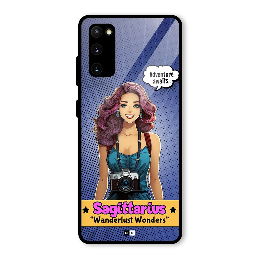 Wonderful Sagittarius Glass Back Case for Galaxy S20 FE