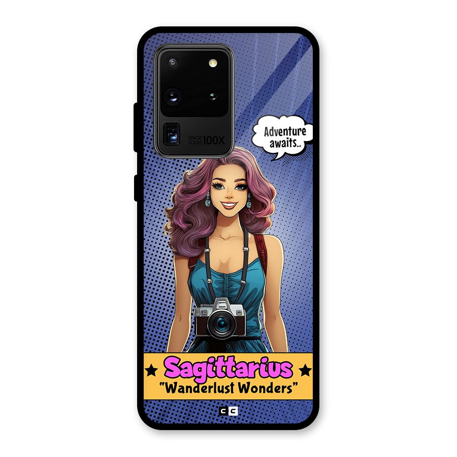 Wonderful Sagittarius Glass Back Case for Galaxy S20 Ultra