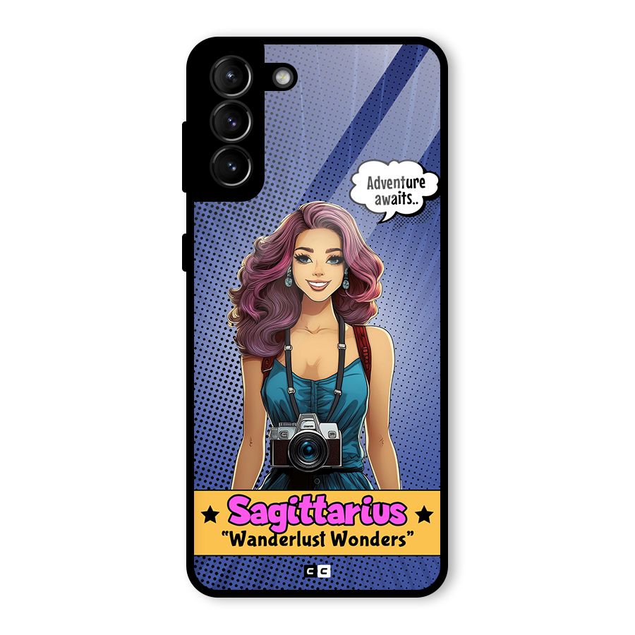Wonderful Sagittarius Glass Back Case for Galaxy S21 Plus