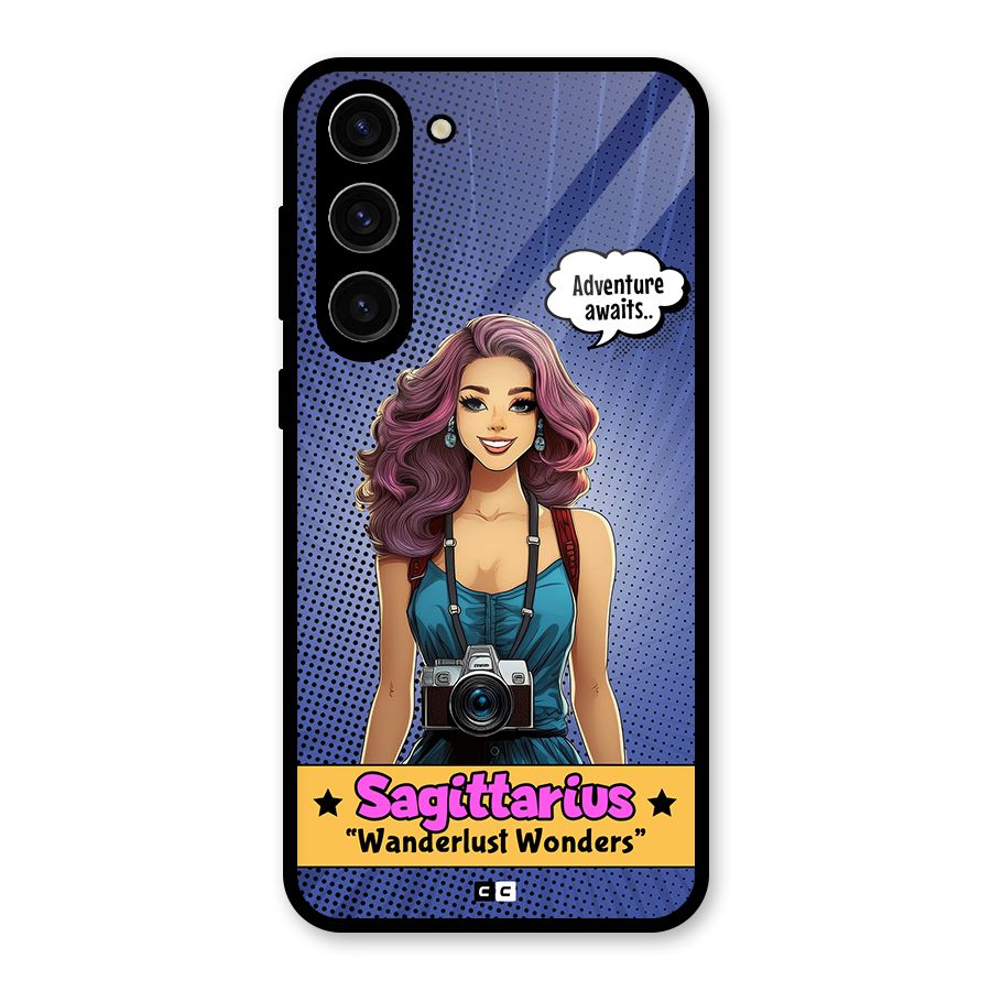 Wonderful Sagittarius Glass Back Case for Galaxy S23 Plus