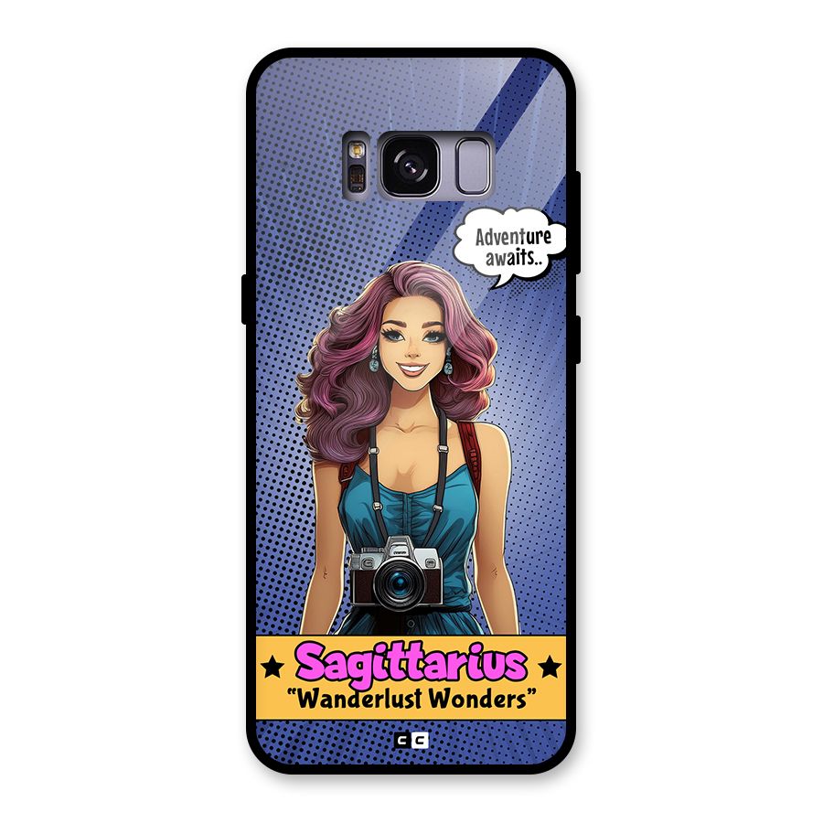 Wonderful Sagittarius Glass Back Case for Galaxy S8