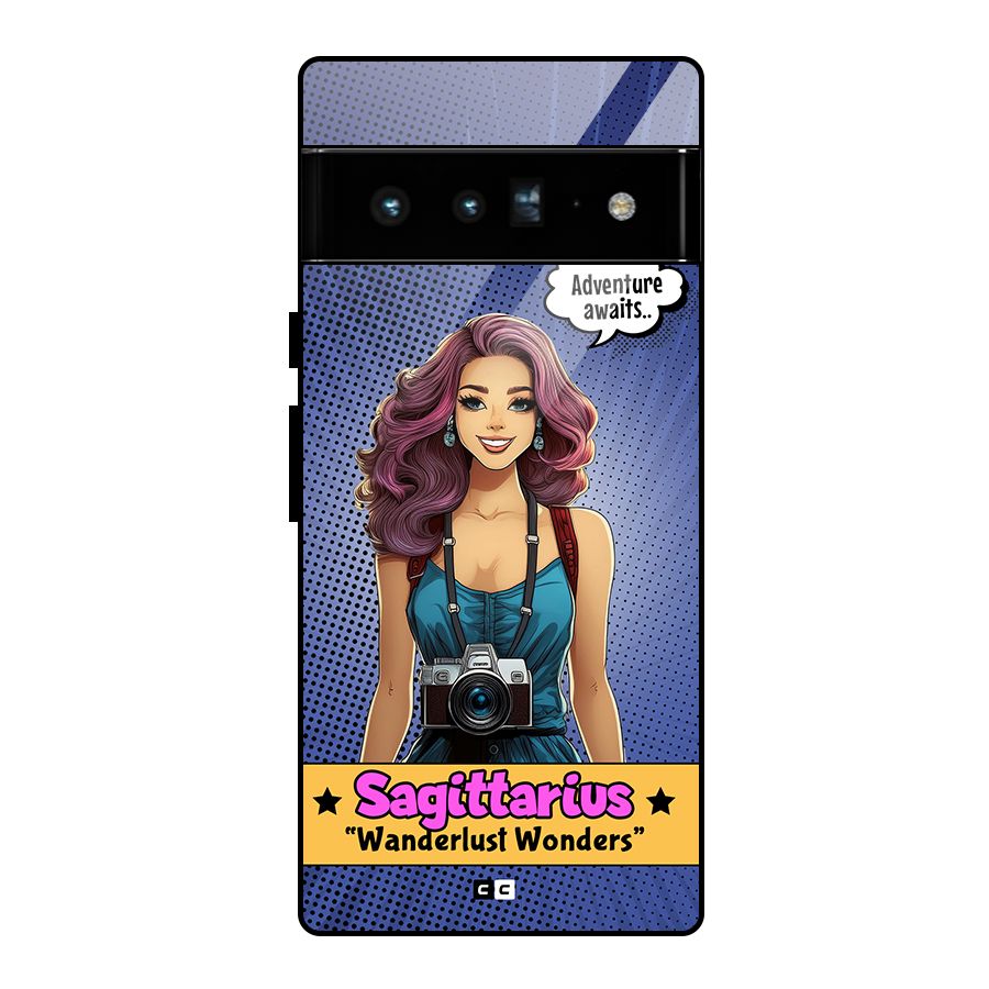 Wonderful Sagittarius Glass Back Case for Google Pixel 6 Pro