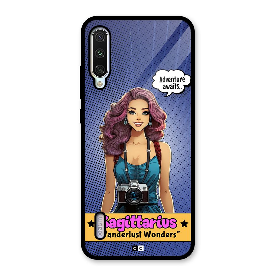 Wonderful Sagittarius Glass Back Case for Mi A3