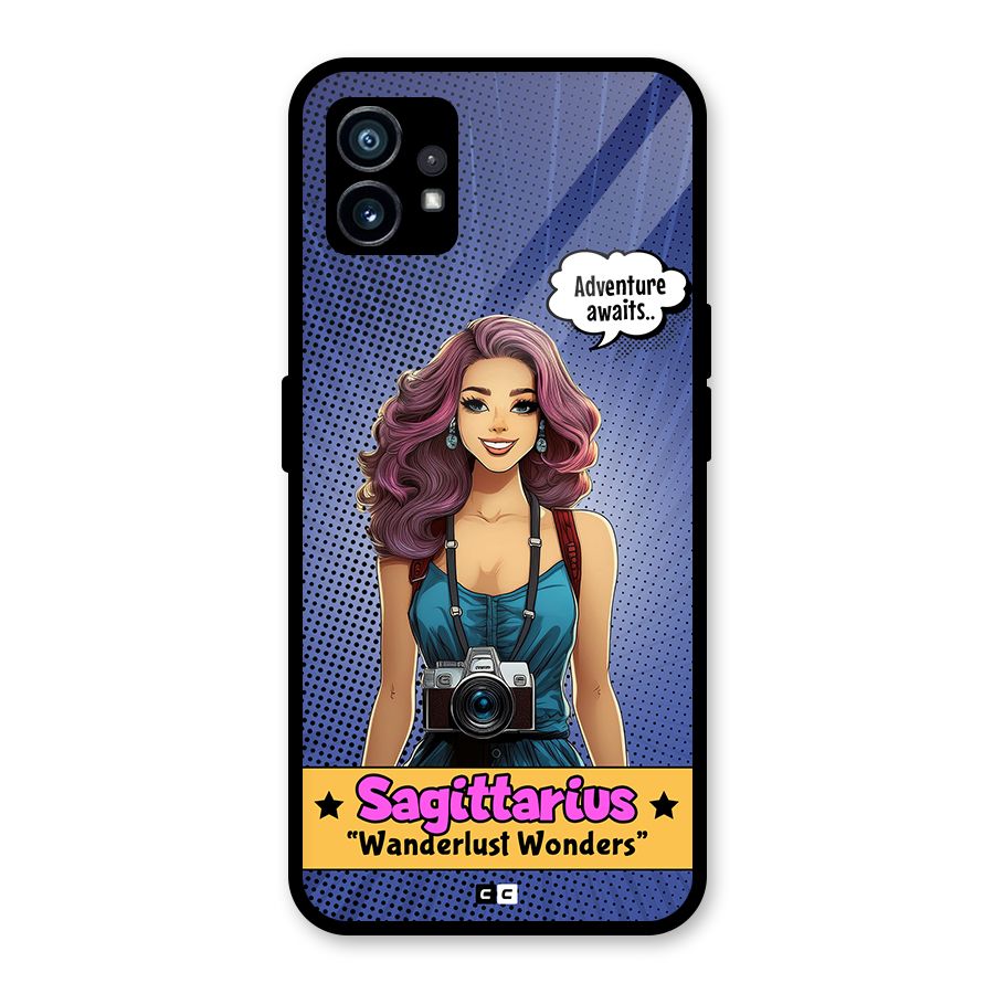 Wonderful Sagittarius Glass Back Case for Nothing Phone 1