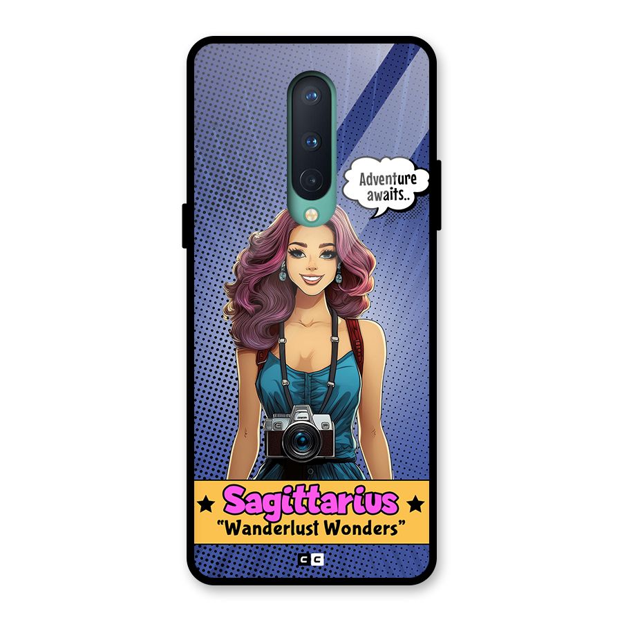Wonderful Sagittarius Glass Back Case for OnePlus 8