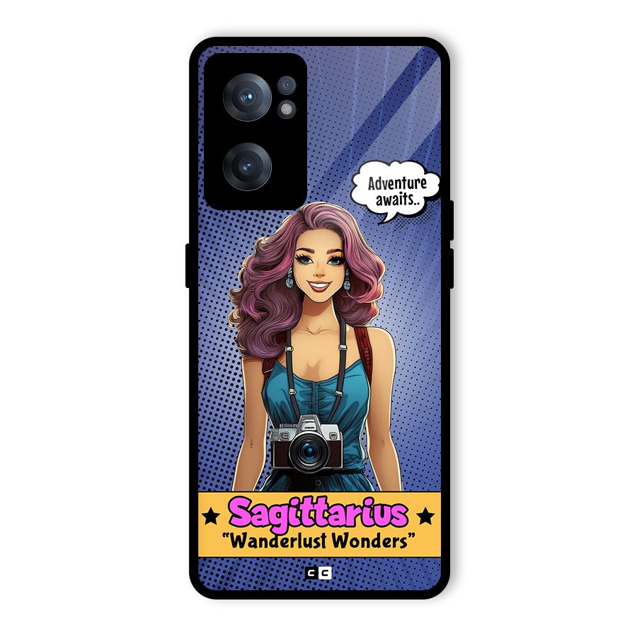 Wonderful Sagittarius Glass Back Case for OnePlus Nord CE 2 5G