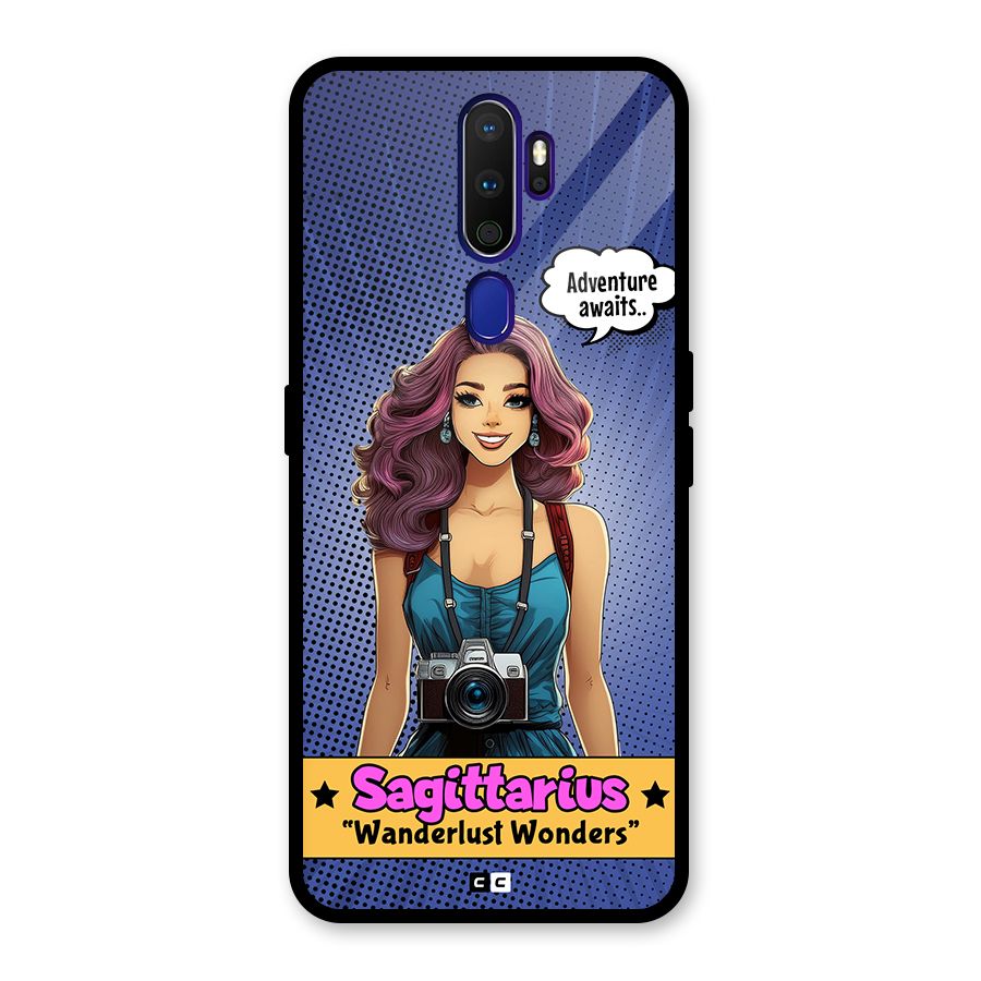 Wonderful Sagittarius Glass Back Case for Oppo A9 (2020)