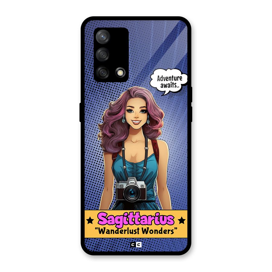 Wonderful Sagittarius Glass Back Case for Oppo F19