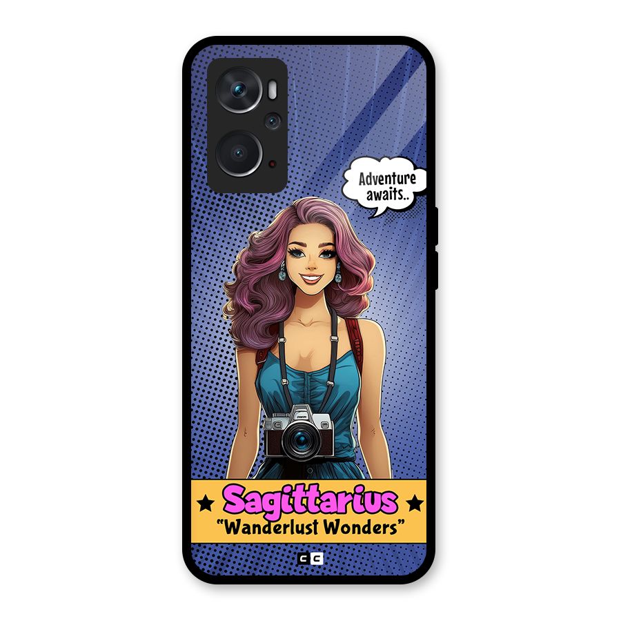 Wonderful Sagittarius Glass Back Case for Oppo K10 4G