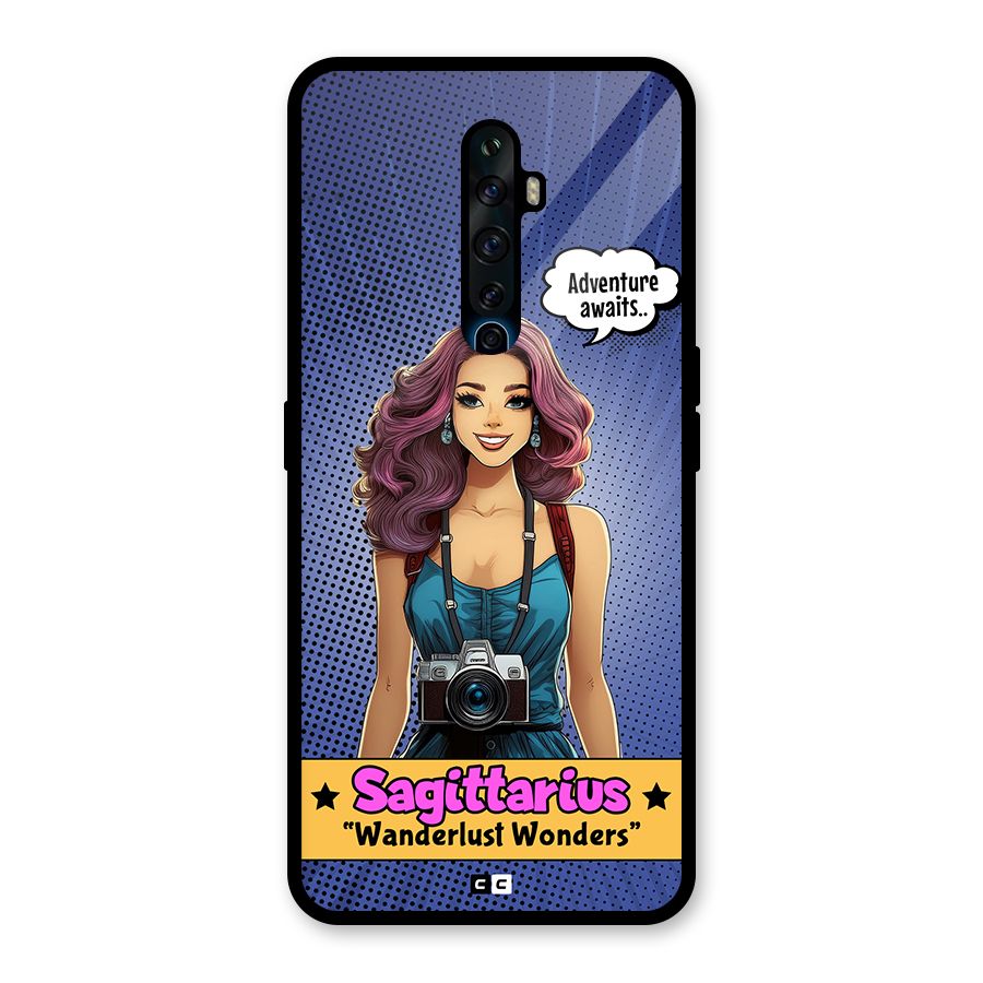 Wonderful Sagittarius Glass Back Case for Oppo Reno2 Z