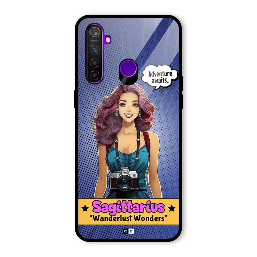 Wonderful Sagittarius Glass Back Case for Realme 5 Pro