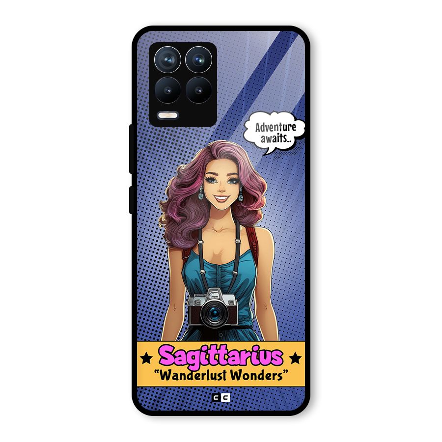 Wonderful Sagittarius Glass Back Case for Realme 8