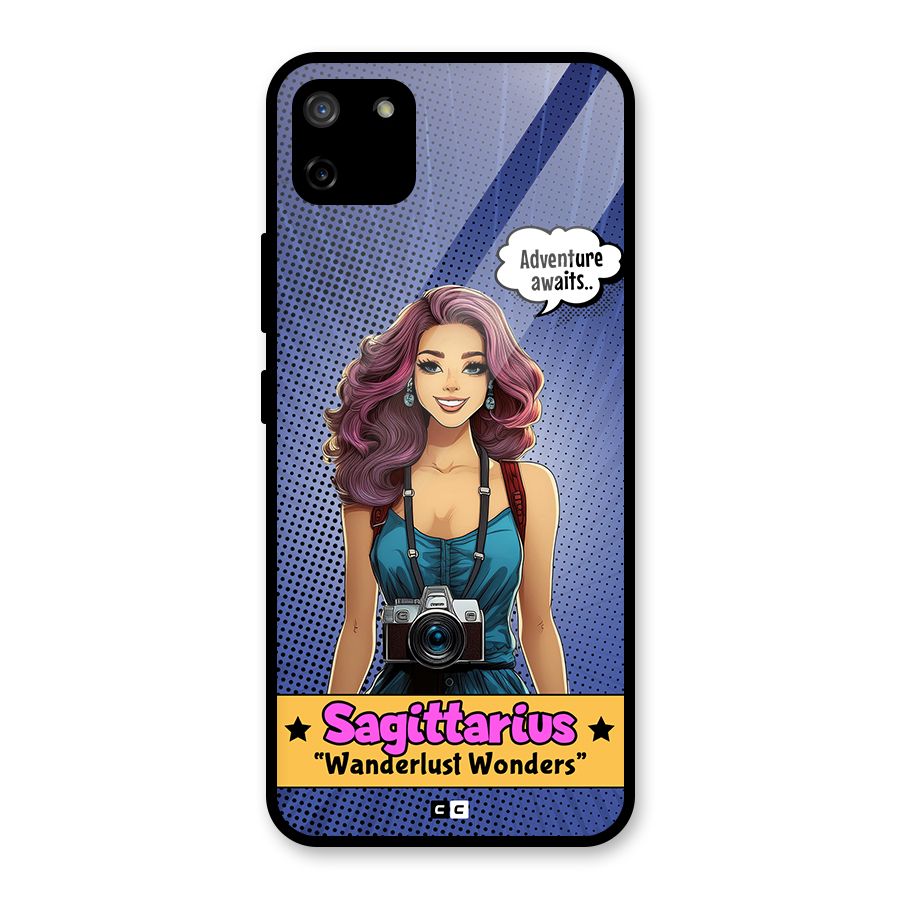 Wonderful Sagittarius Glass Back Case for Realme C11