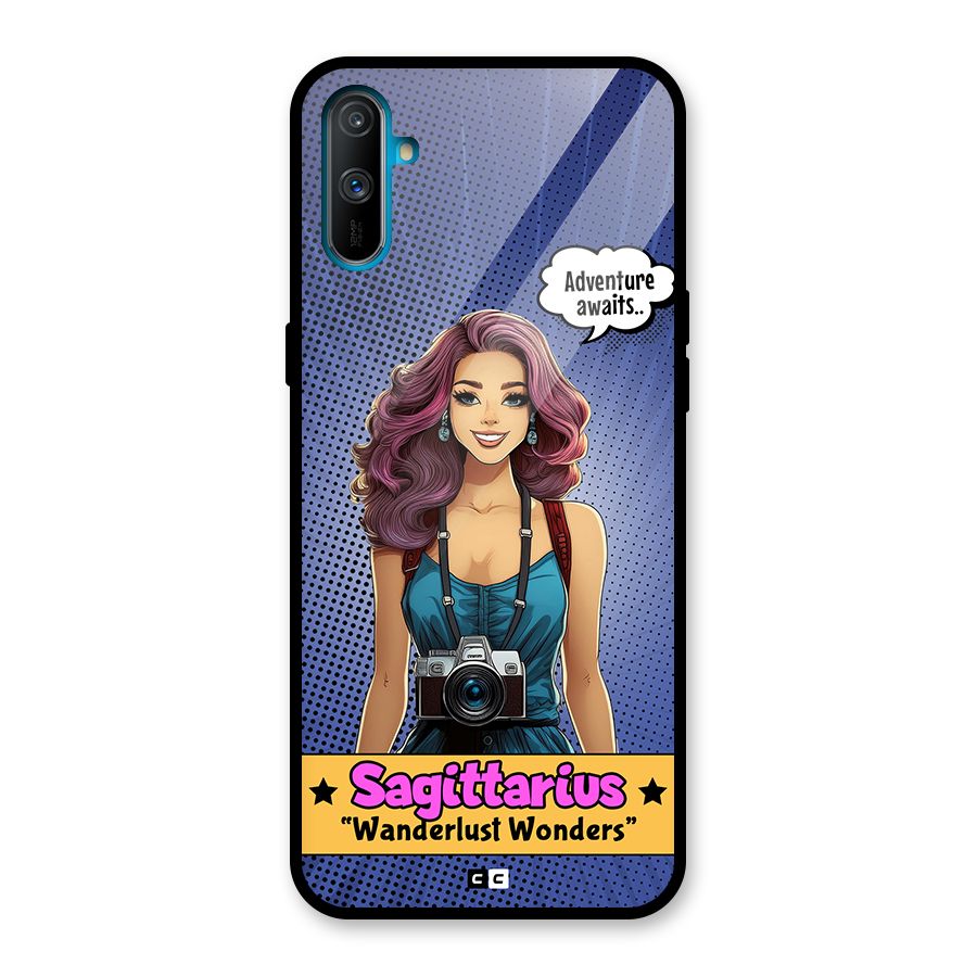 Wonderful Sagittarius Glass Back Case for Realme C3