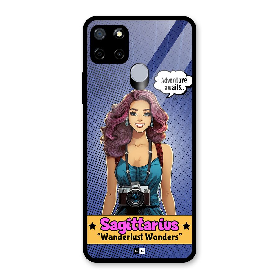 Wonderful Sagittarius Glass Back Case for Realme Narzo 20