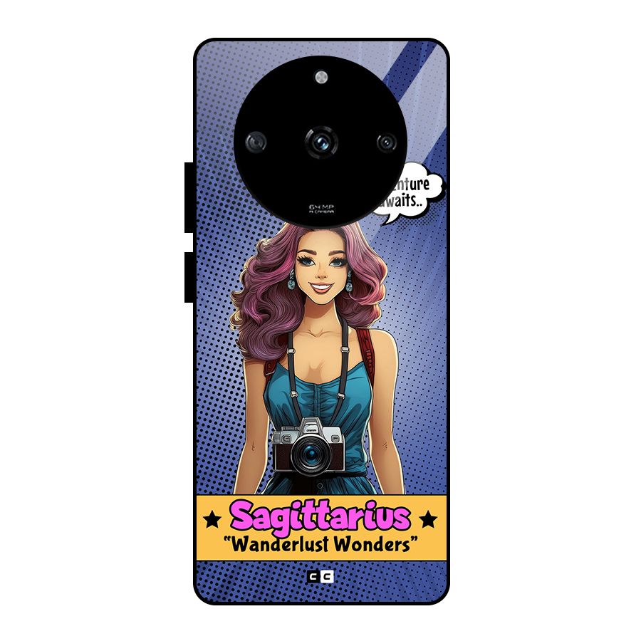 Wonderful Sagittarius Glass Back Case for Realme Narzo 60 5G