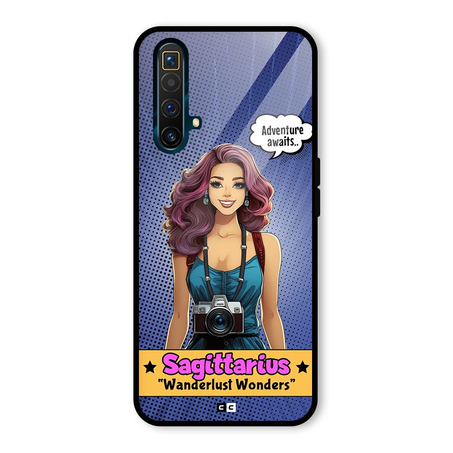 Wonderful Sagittarius Glass Back Case for Realme X3