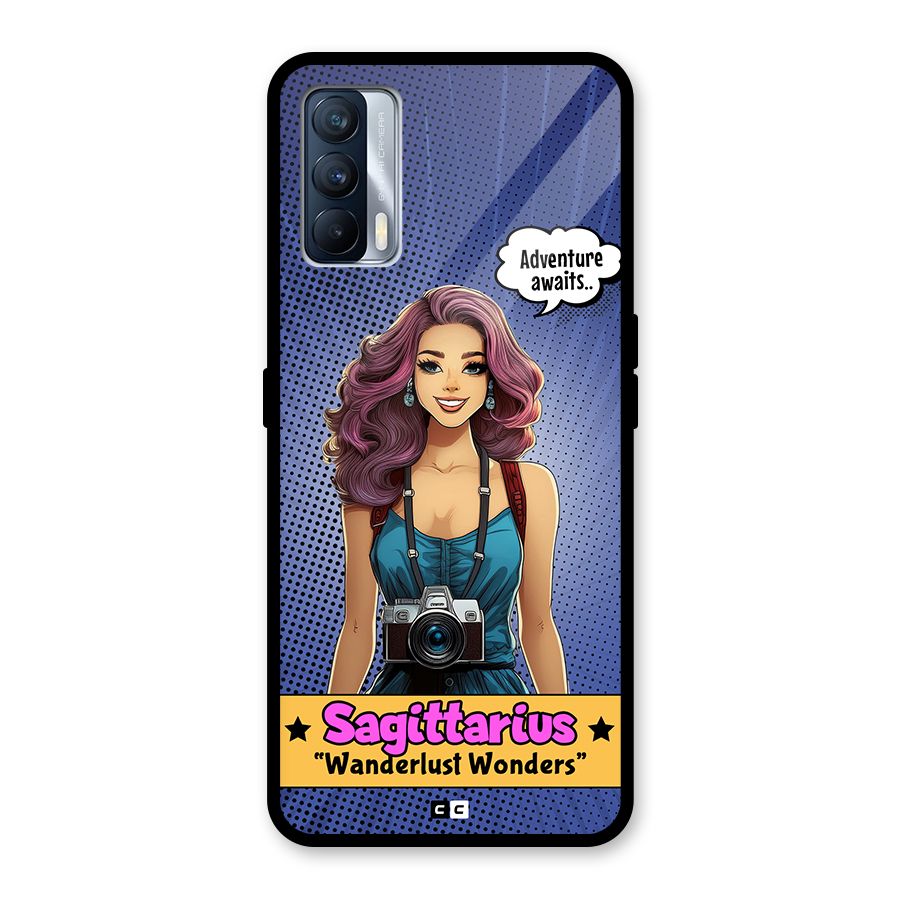 Wonderful Sagittarius Glass Back Case for Realme X7