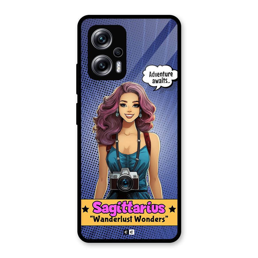 Wonderful Sagittarius Glass Back Case for Redmi K50i