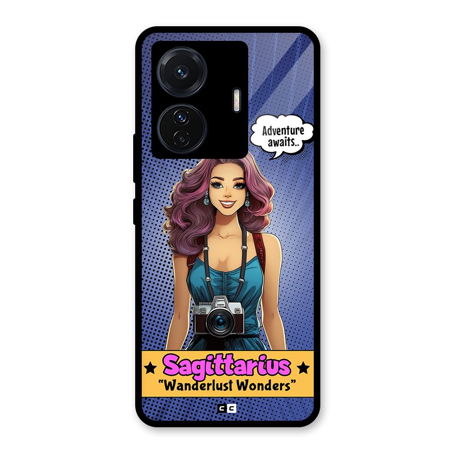 Wonderful Sagittarius Glass Back Case for Vivo T1 Pro