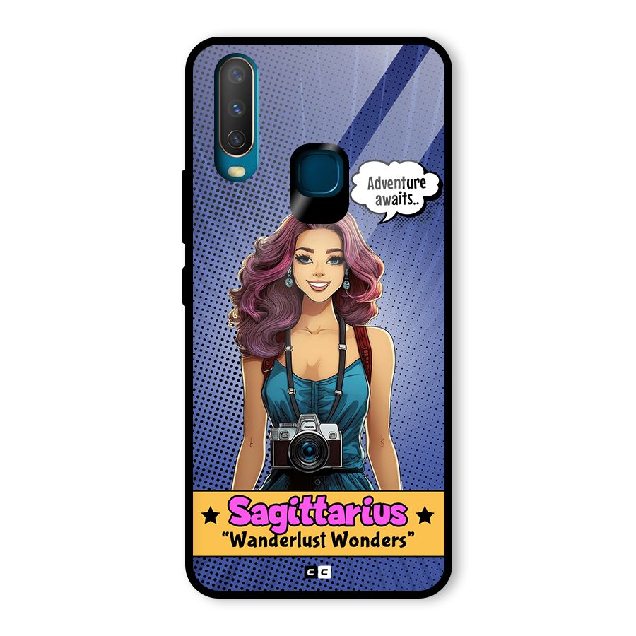 Wonderful Sagittarius Glass Back Case for Vivo U10