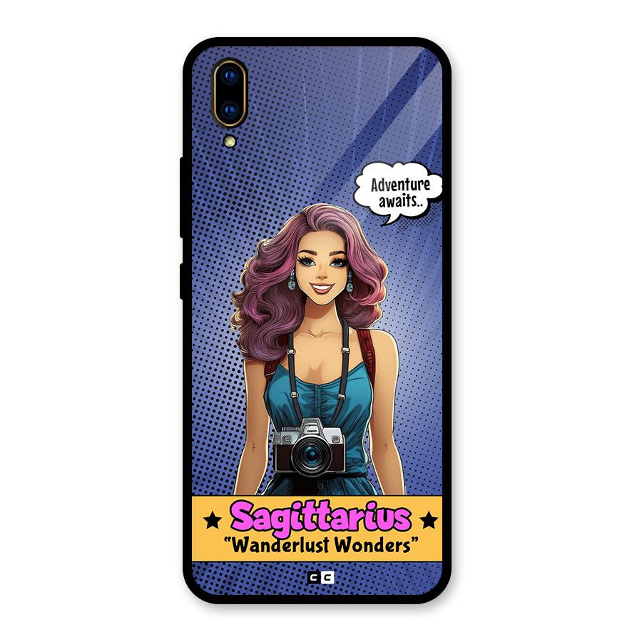 Wonderful Sagittarius Glass Back Case for Vivo V11 Pro