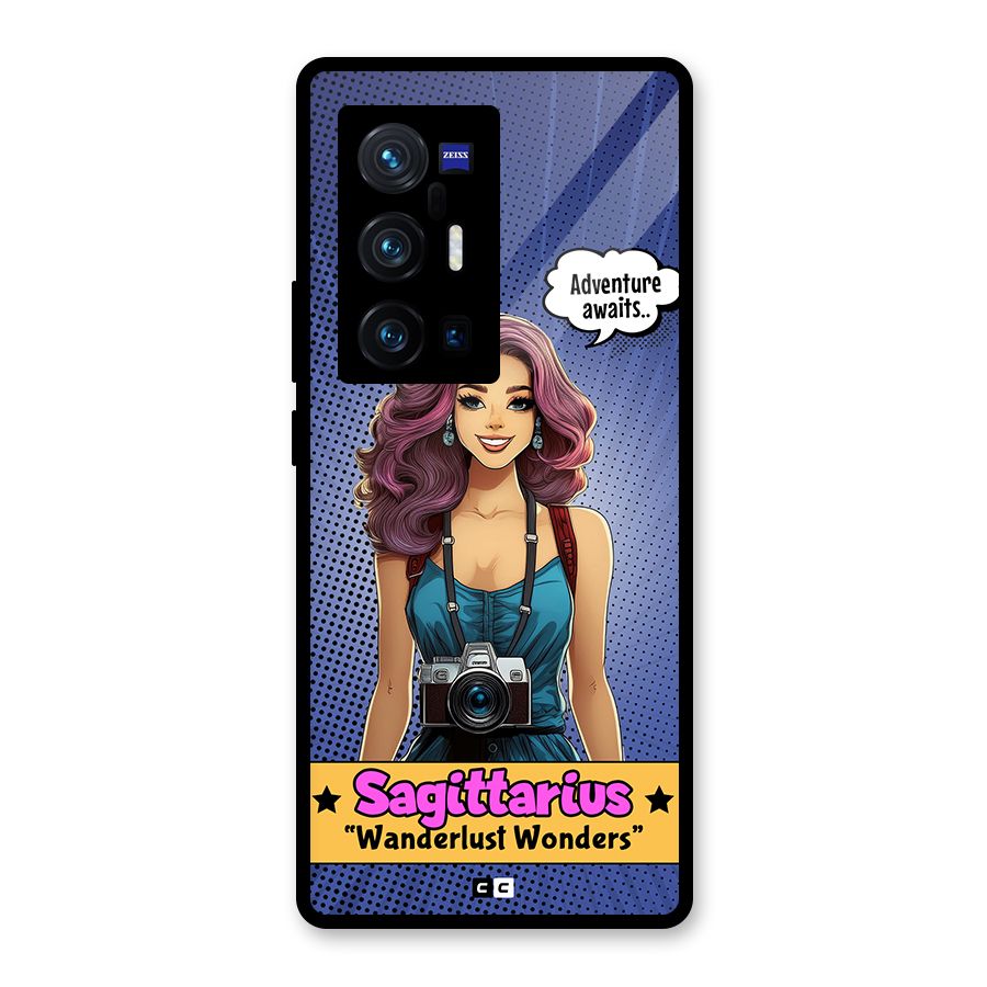 Wonderful Sagittarius Glass Back Case for Vivo X70 Pro Plus