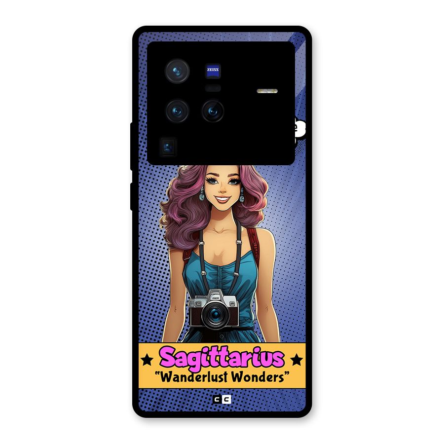 Wonderful Sagittarius Glass Back Case for Vivo X80 Pro