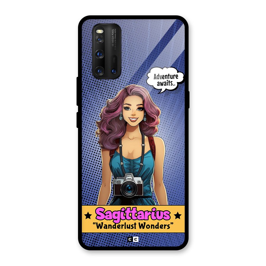 Wonderful Sagittarius Glass Back Case for Vivo iQOO 3
