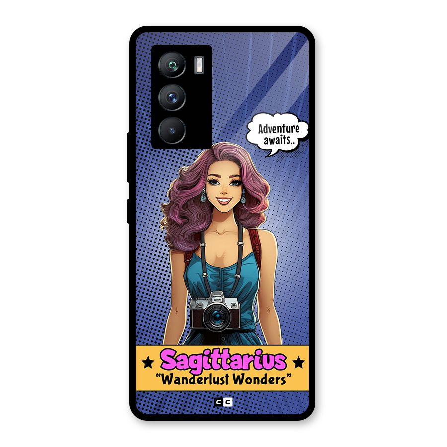 Wonderful Sagittarius Glass Back Case for Vivo iQOO 9 SE
