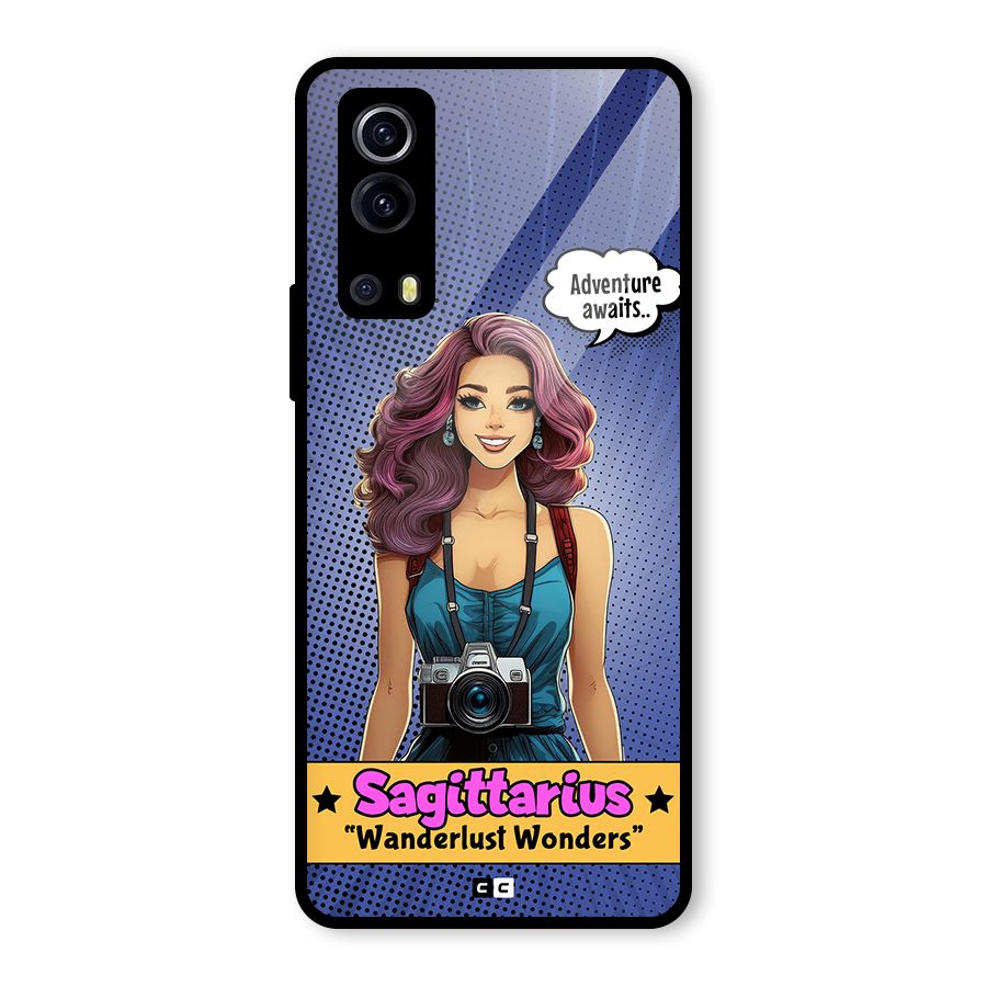 Wonderful Sagittarius Glass Back Case for Vivo iQOO Z3