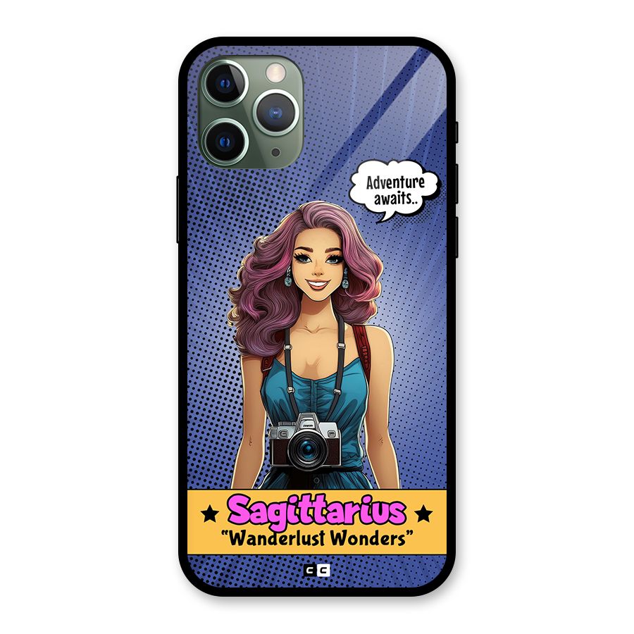 Wonderful Sagittarius Glass Back Case for iPhone 11 Pro