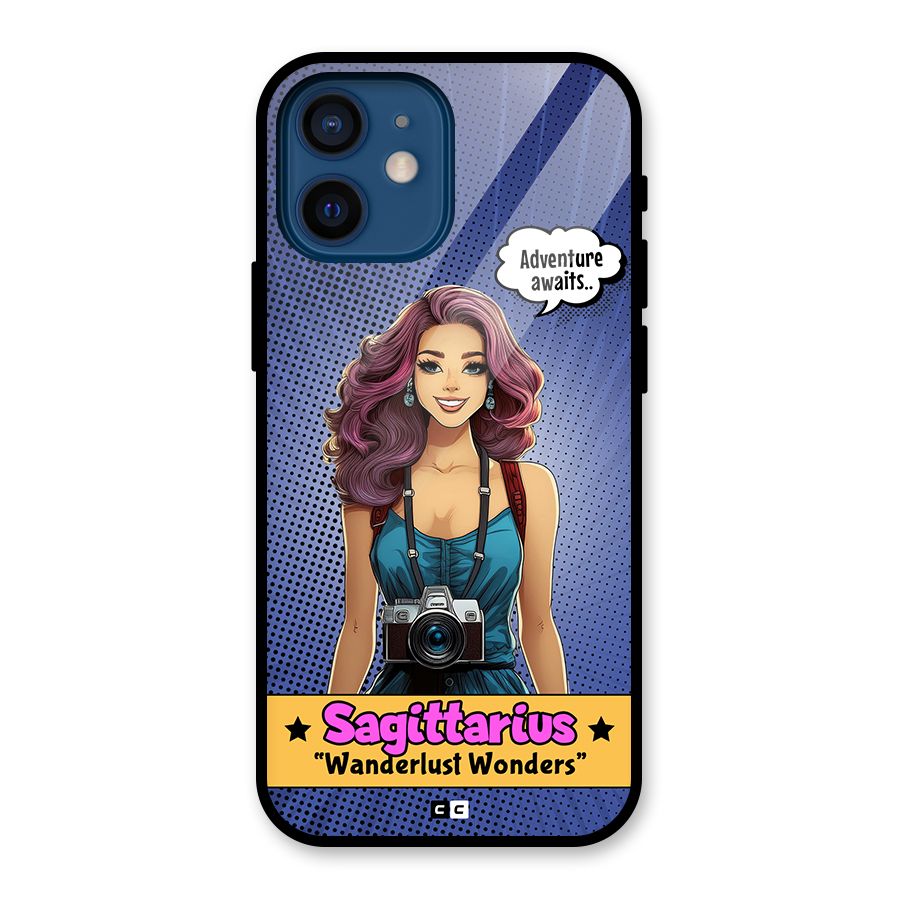 Wonderful Sagittarius Glass Back Case for iPhone 12 Mini