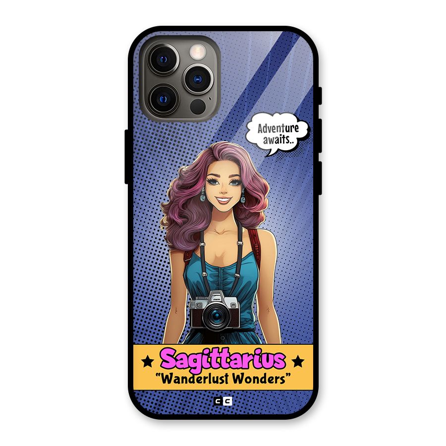 Wonderful Sagittarius Glass Back Case for iPhone 12 Pro