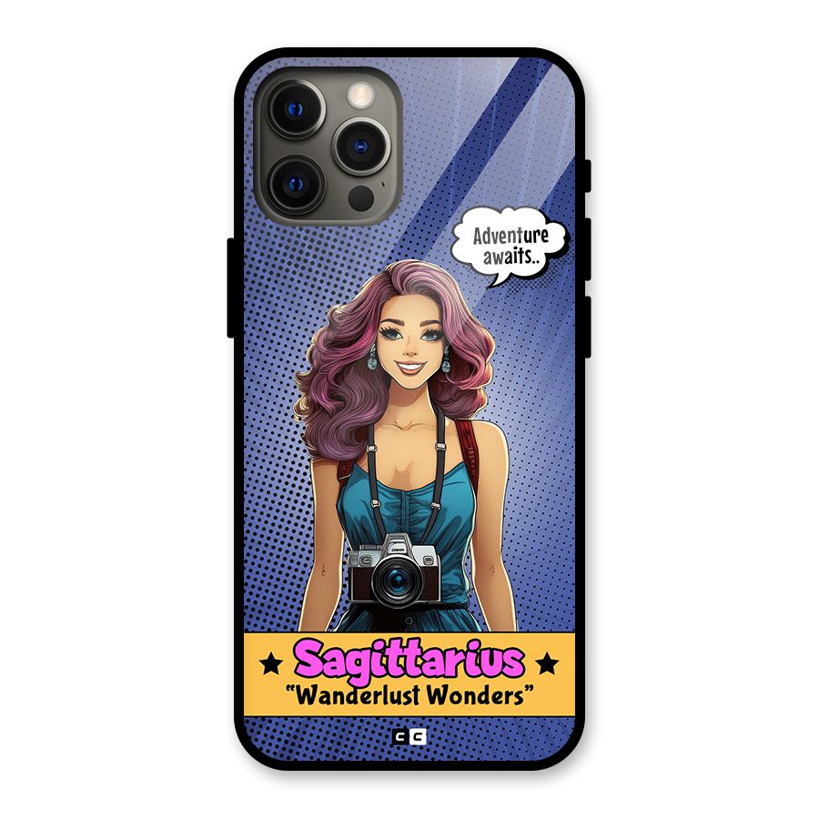 Wonderful Sagittarius Glass Back Case for iPhone 12 Pro Max