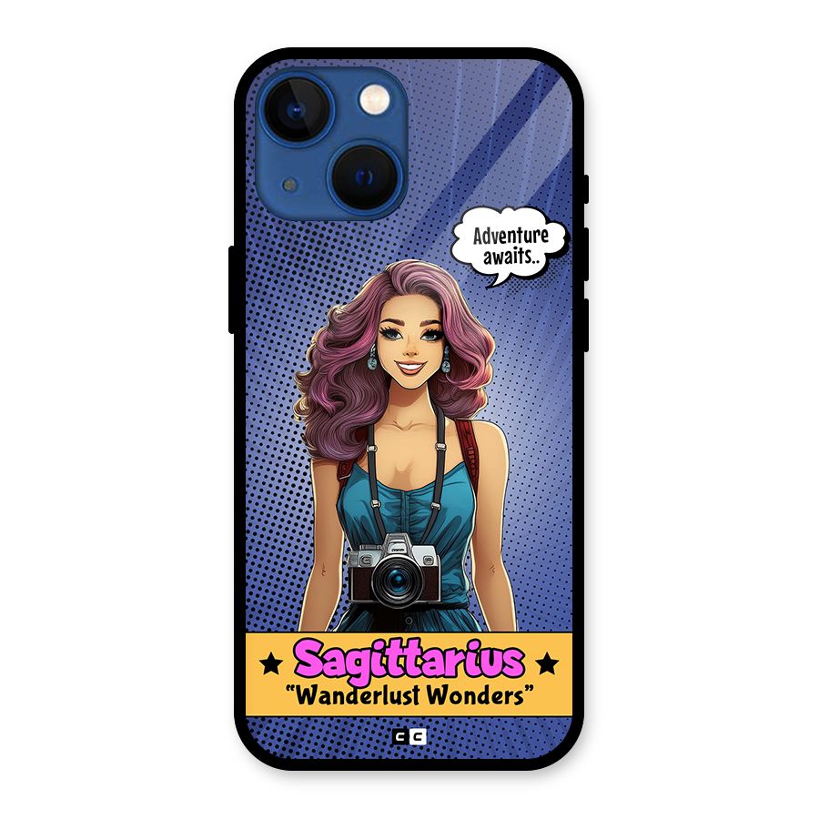 Wonderful Sagittarius Glass Back Case for iPhone 13 Mini