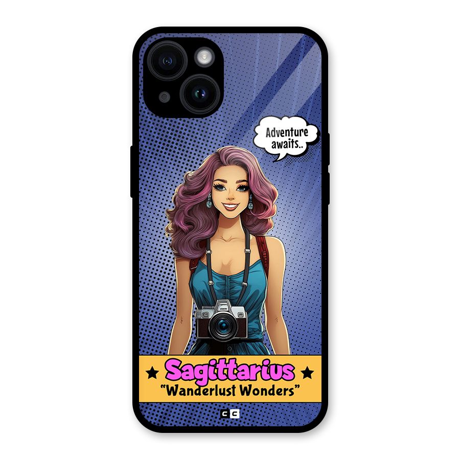 Wonderful Sagittarius Glass Back Case for iPhone 14