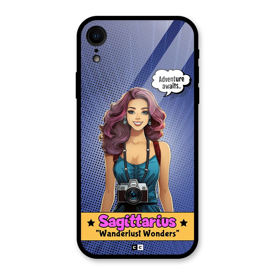 Wonderful Sagittarius Glass Back Case for iPhone XR
