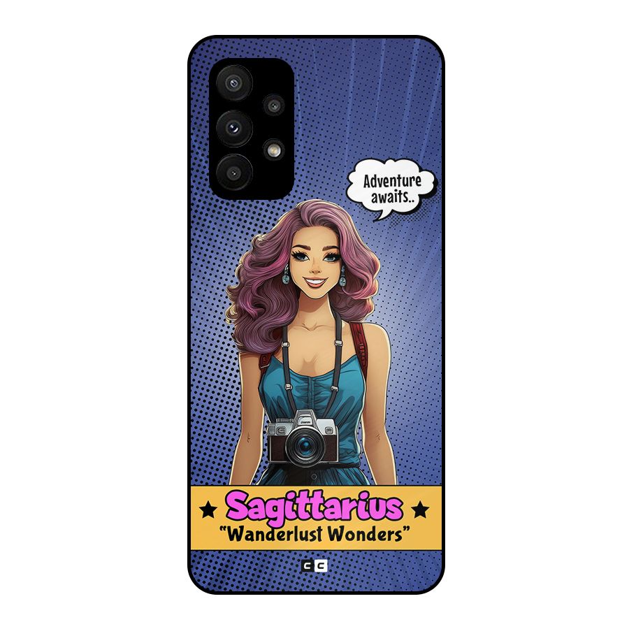 Wonderful Sagittarius Metal Back Case for Galaxy A23