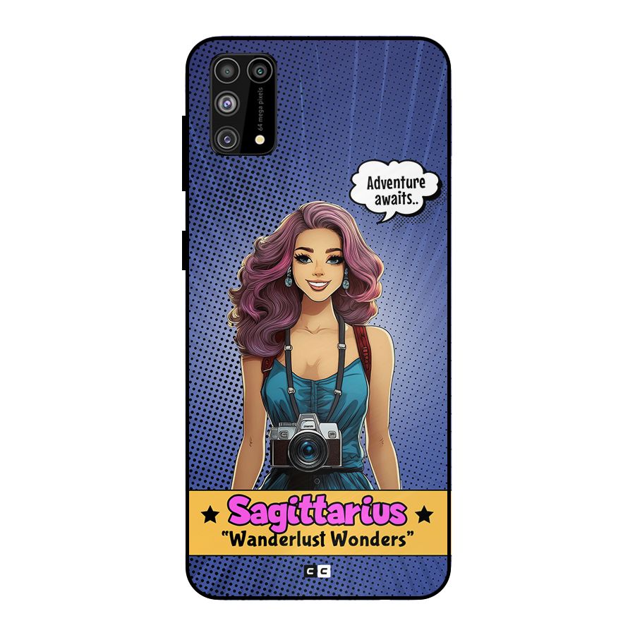 Wonderful Sagittarius Metal Back Case for Galaxy F41