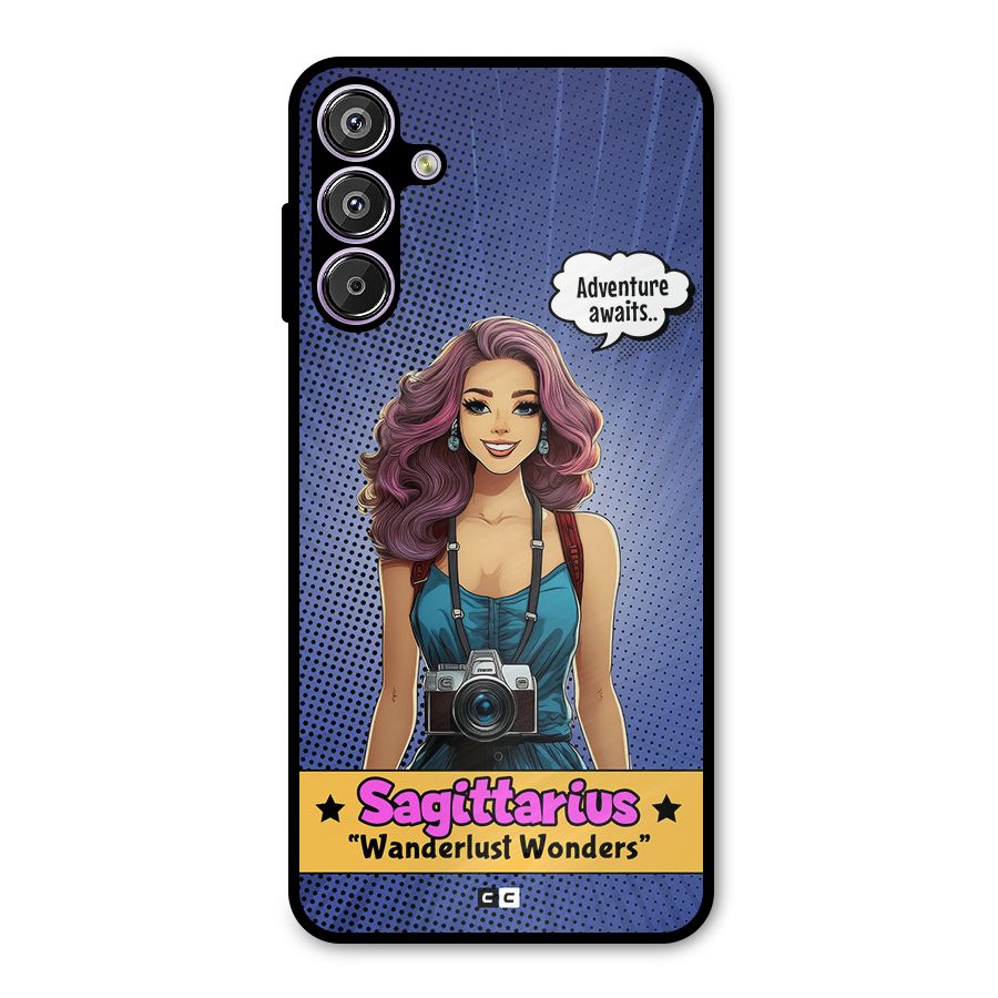 Wonderful Sagittarius Metal Back Case for Galaxy M15