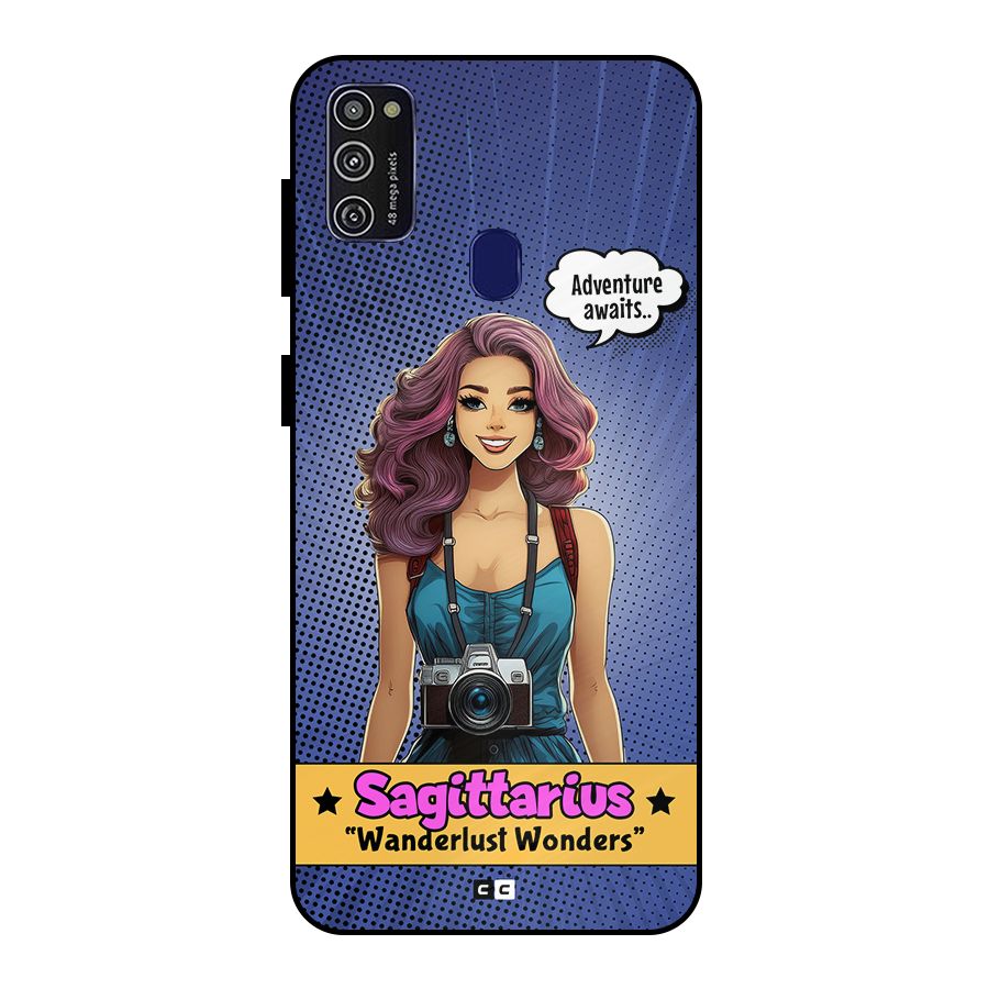 Wonderful Sagittarius Metal Back Case for Galaxy M30s