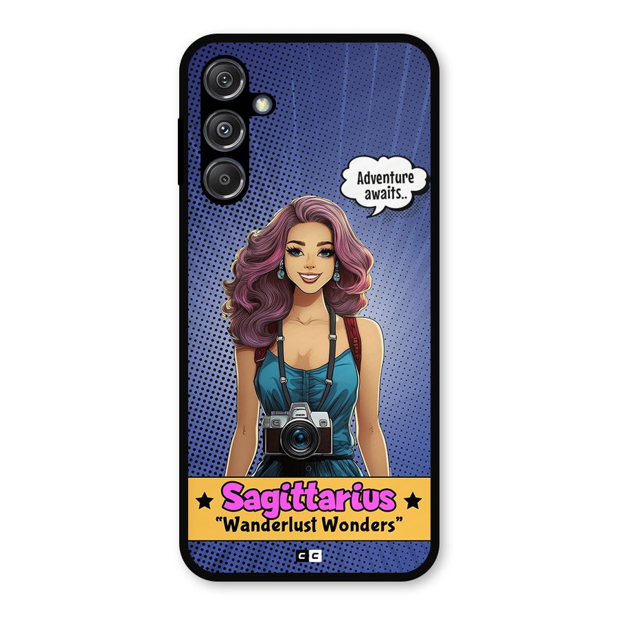 Wonderful Sagittarius Metal Back Case for Galaxy M34 5G