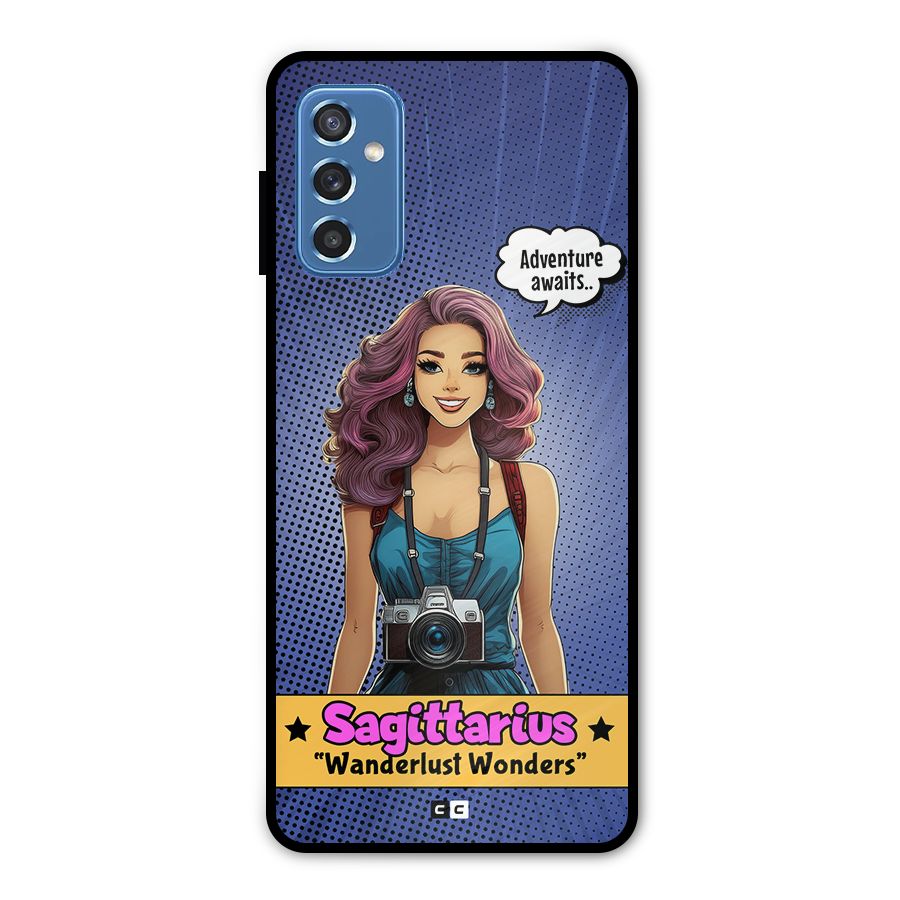 Wonderful Sagittarius Metal Back Case for Galaxy M52 5G