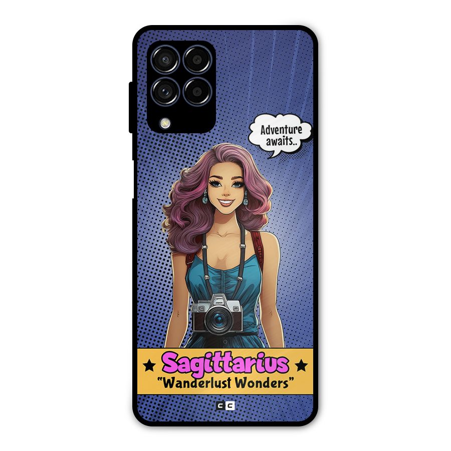 Wonderful Sagittarius Metal Back Case for Galaxy M53 5G