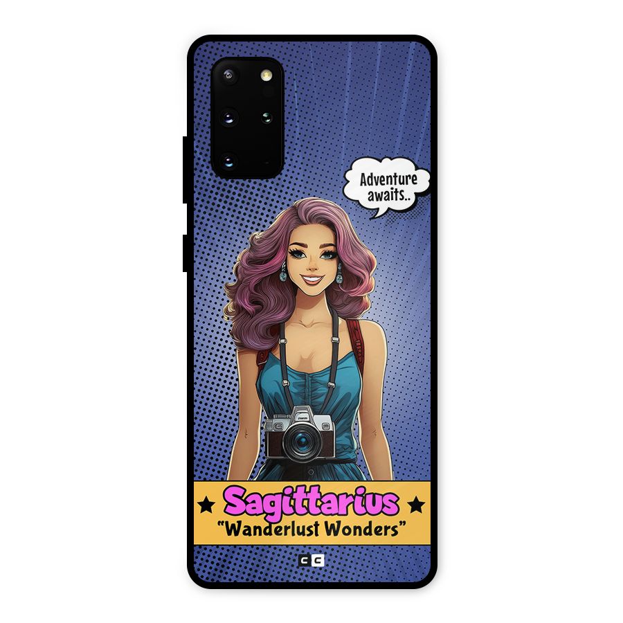 Wonderful Sagittarius Metal Back Case for Galaxy S20 Plus