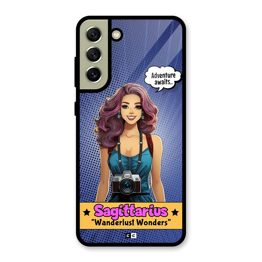 Wonderful Sagittarius Metal Back Case for Galaxy S21 FE 5G (2023)